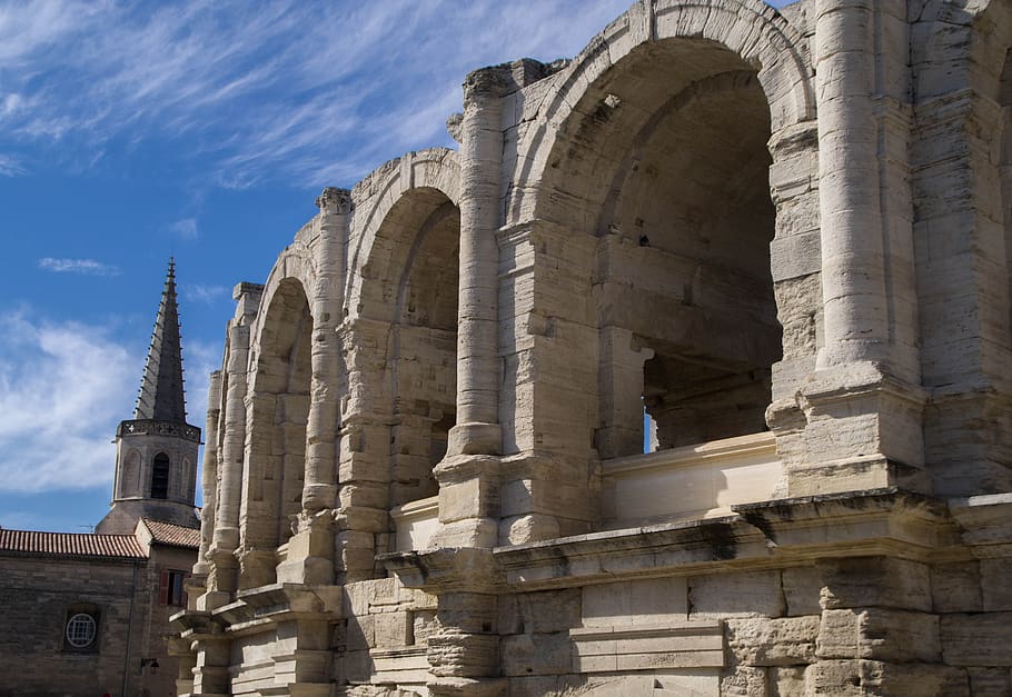 arenas, anfiteatro, romano, antiguidade, arquitetura, estrutura construída, história, passado, antigo, destinos de viagem