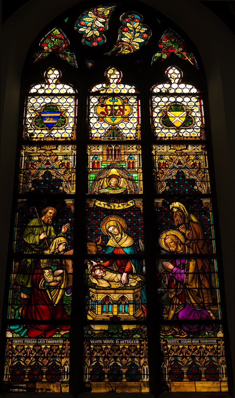 mons, church, stained glass windows, stained glass, colors, catholic, religion, heritage, place of worship, creativity