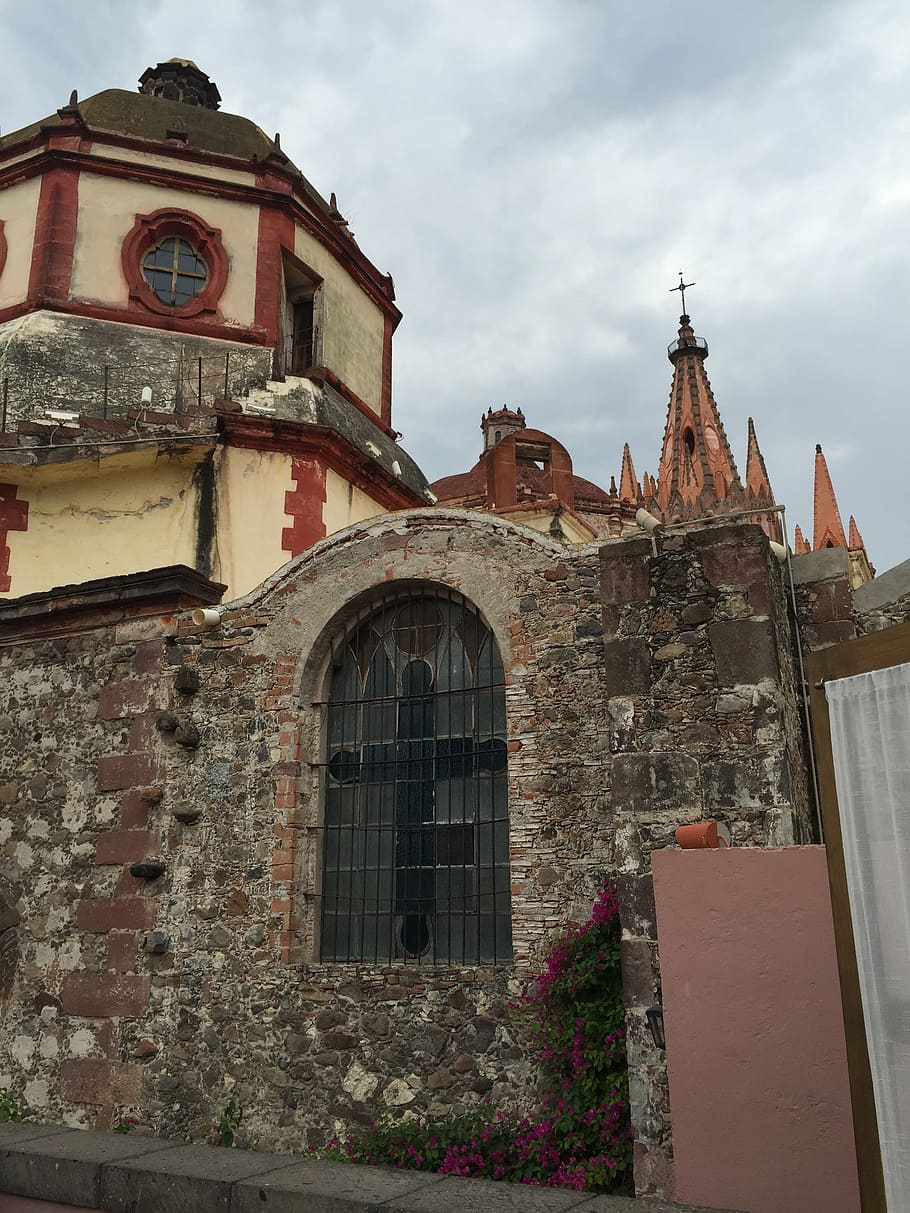 san miguel de allende, church, cathedral, mexico, architecture, history, cultural, catholic, hope, stone
