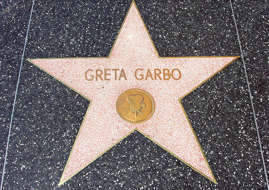greta garbo hall, fame, los angeles, california, star, cinema, walk Of Fame, hollywood - California, actor, hollywood Boulevard