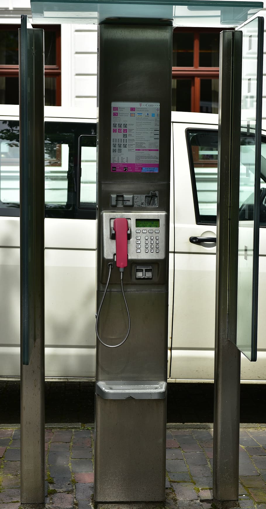 phone booth, telekom, call, coin-operated, city, technology, telephone booth, telephone, communication, pay phone