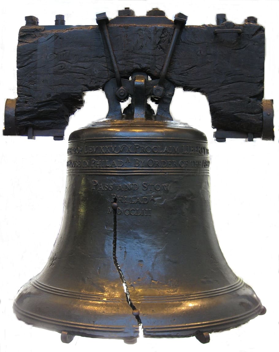 black liberty bell, liberty bell, philadelphia, independence, symbol, icon, usa, pennsylvania, tourism, historic