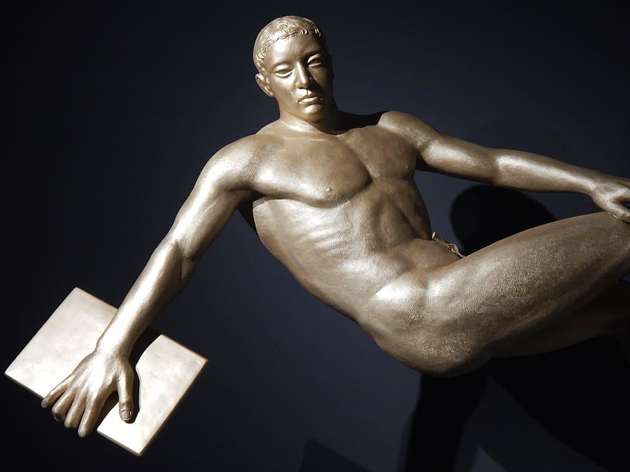像 彫刻 運動競技 展示 ギャラリー スタジオ撮影 強さ 筋肉のビルド アスリート 屋内 Pxfuel