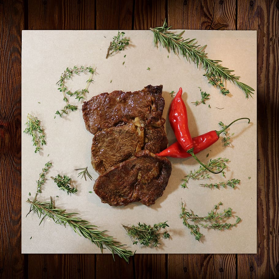 meat, steak, grill, food, barbecue, delicious, beef, food and drink, freshness, vegetable