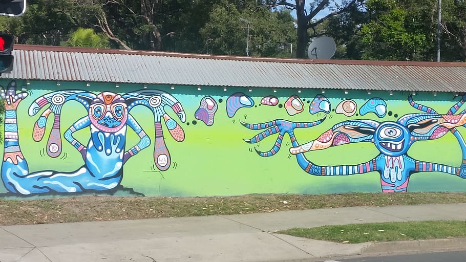 alien, graffiti, street art, coffs harbor, design, face, monster, grunge, funny, wall