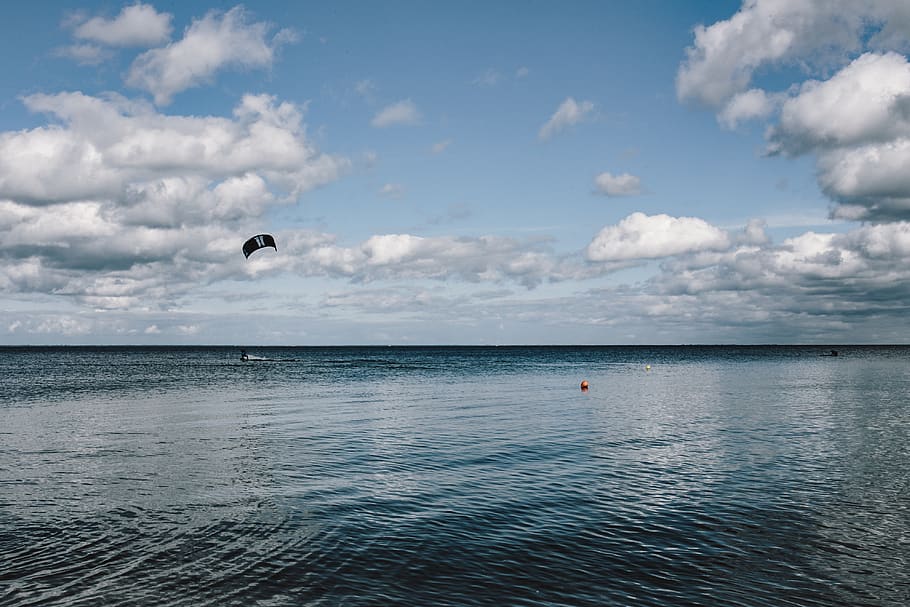 agua, olas, mar Báltico, cielo, nube - cielo, mar, pintorescos - naturaleza, belleza en la naturaleza, escena tranquila, frente al mar