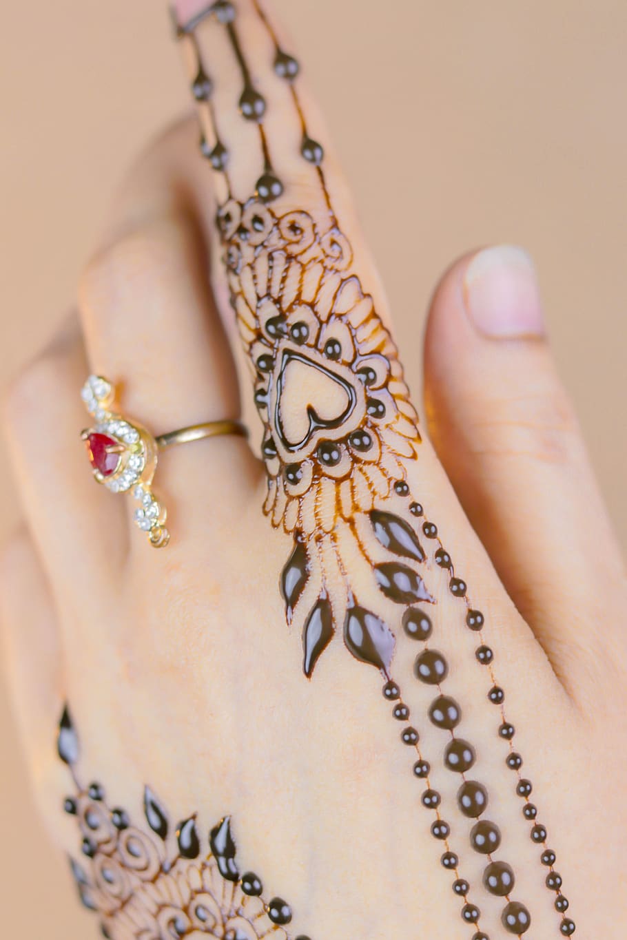 henna, hands, mehendi, pattern, female, palms, design, decoration, india, art