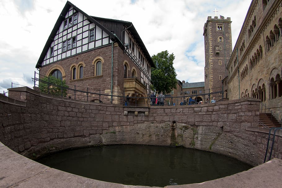thuringia germany, castle, wartburg castle, eisenach, world heritage, architecture, europe, history, famous Place, medieval