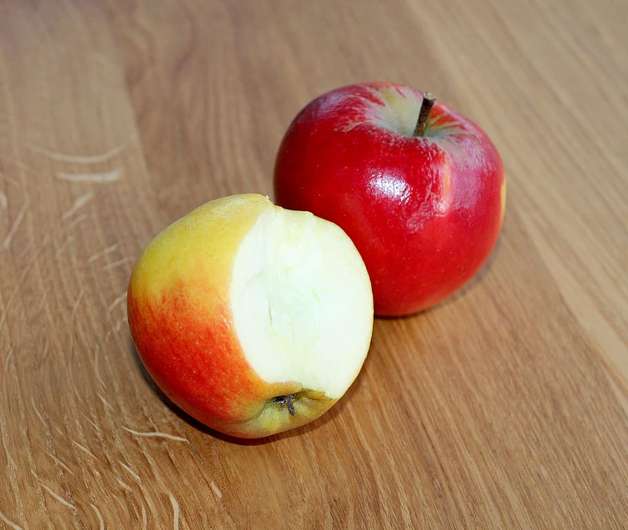 maçãs, vermelho, jantar, fruta, frutas, saúde, gosto, comida, gostoso, saudável