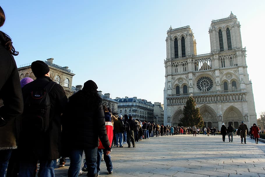 Paris, Notre Dame, Church, Dom, France, notre dame, church, notre dame de chartres, architecture, travel destinations, building exterior