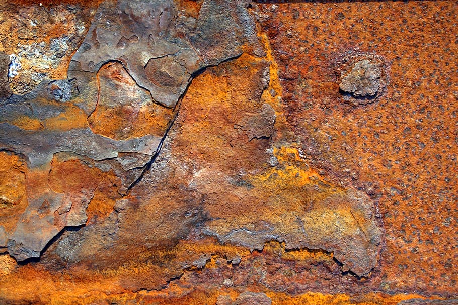 óxido, metal, oxidado, fondo, estructura, pátina, fotograma completo, roca - objeto, roca, sólido