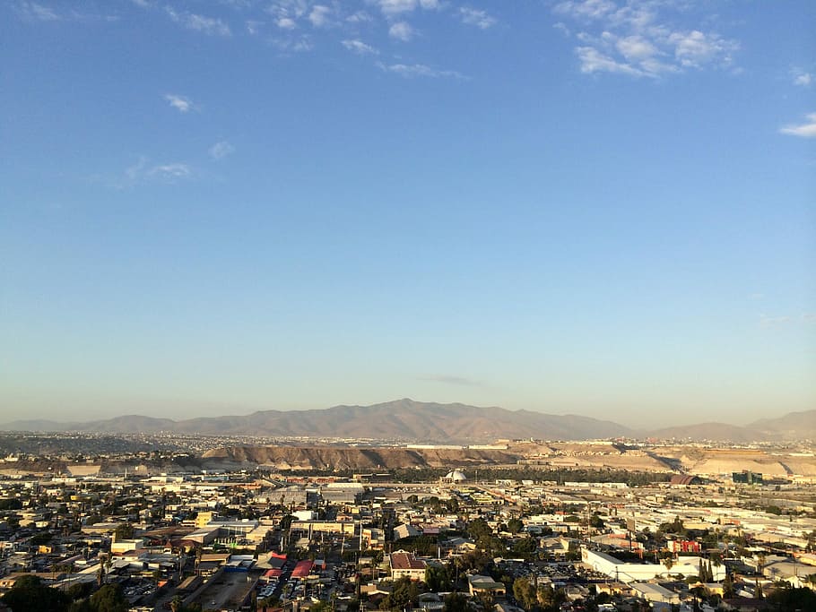 Paisaje urbano de Tijuana, Tijuana, Paisaje urbano, Baja California, México, edificios, fotos, paisaje, paisajes, dominio público