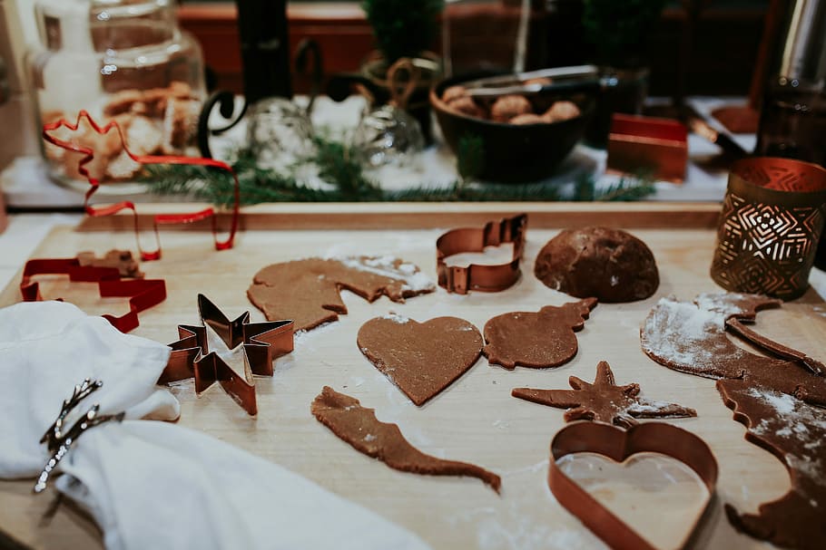 gingerbread cookies, Gingerbread, Cookies, cookie, baking, christmas, xmas, decoration, cultures, celebration