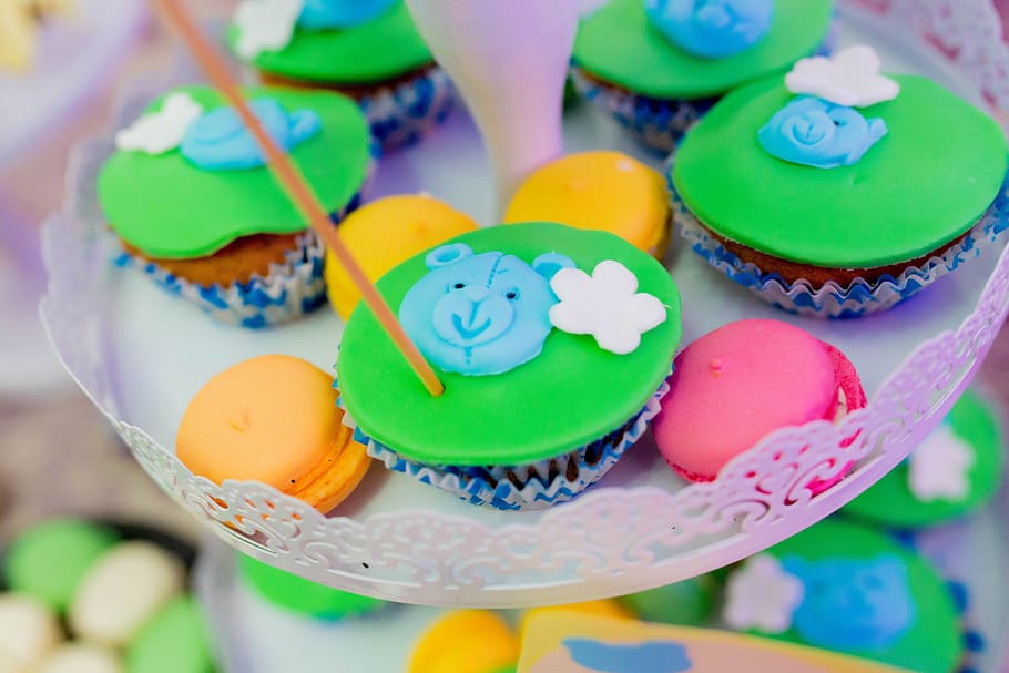Muffin, Color, Sweet, Dessert, Delicious, party, birthday, childhood, cake, wedding