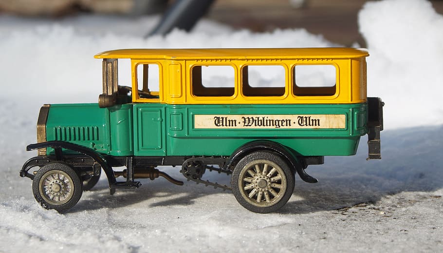 Model Car, Bus, One, Toys, Nostalgia, vehicle, collector, oldtimer, jahrgang1923, transportation