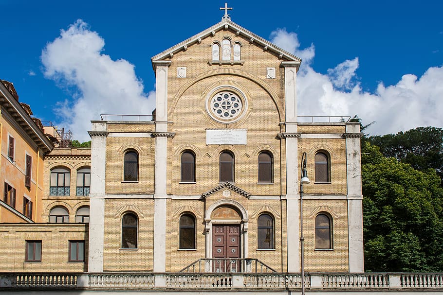 saint-vincent-de-paul, church, basilica, vincent de paul, rome, italy, architecture, famous Place, history, europe