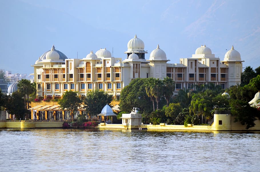 udaipur, lago, rajasthan, agua, arquitectura, viajes, palacio, paisaje, ciudad, histórico