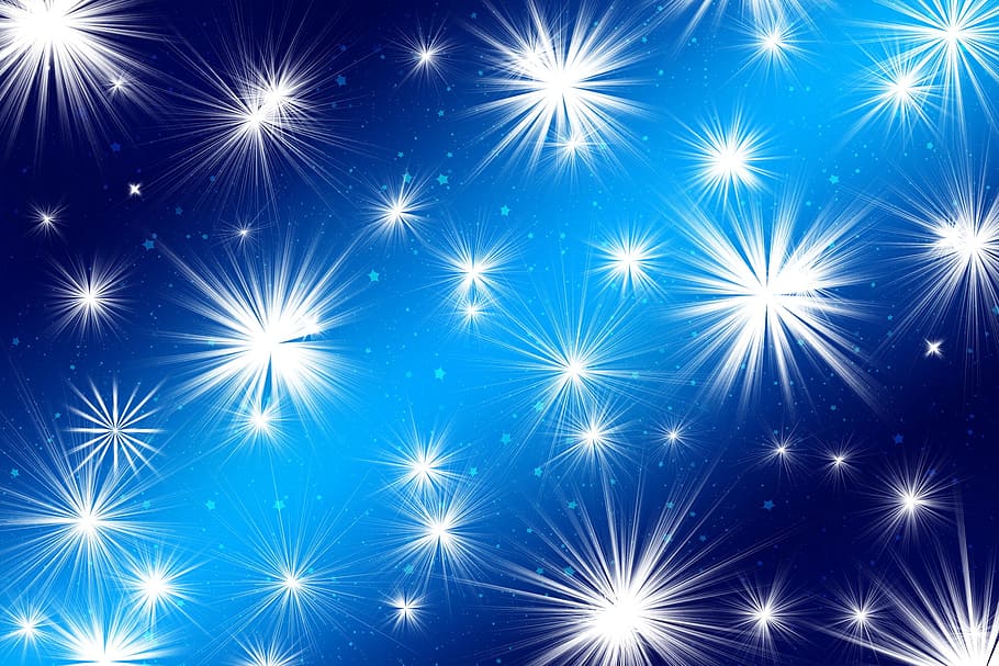 azul, blanco, brillante, fondo de pantalla de estrella, navidad, estrella,  adviento, fondo, dorado, decoración | Pxfuel