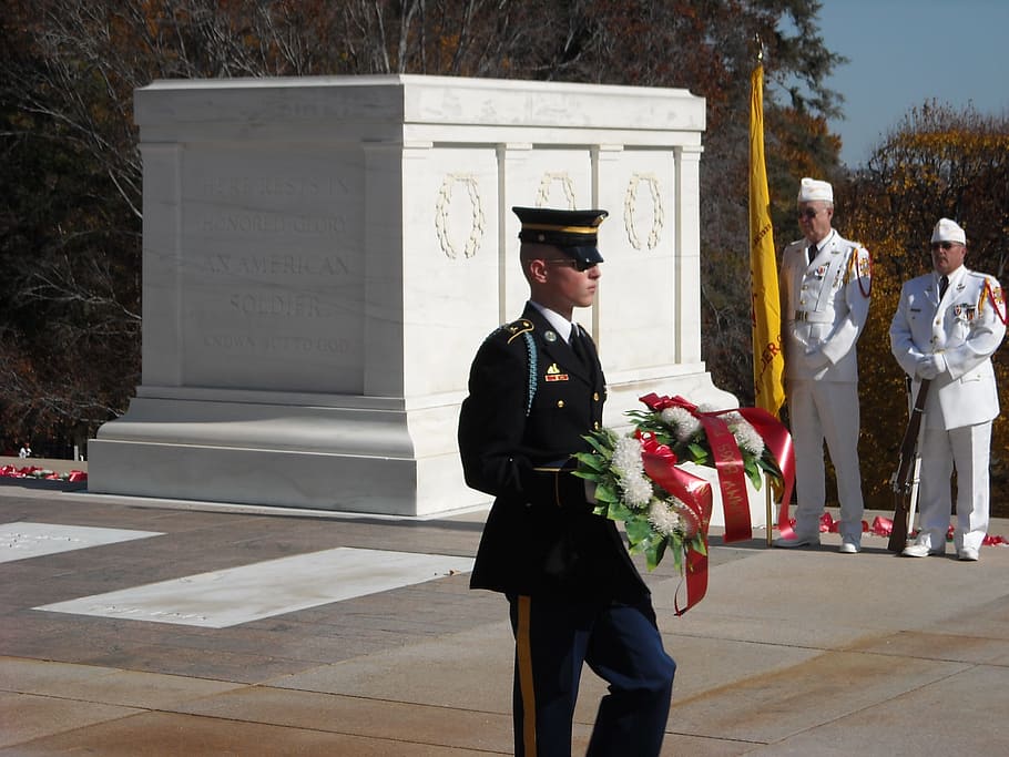 Tomb, Guard, Arlington National Cemetery, washington dc, tomb of the unknown soldier, honor guard, soldier, memorial, monument, unknown soldier