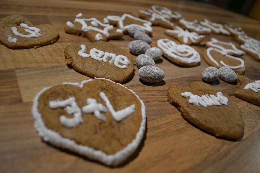Gingerbread, Christmas, Baking, Xmas, food, sweet, decoration, holiday, celebration, winter
