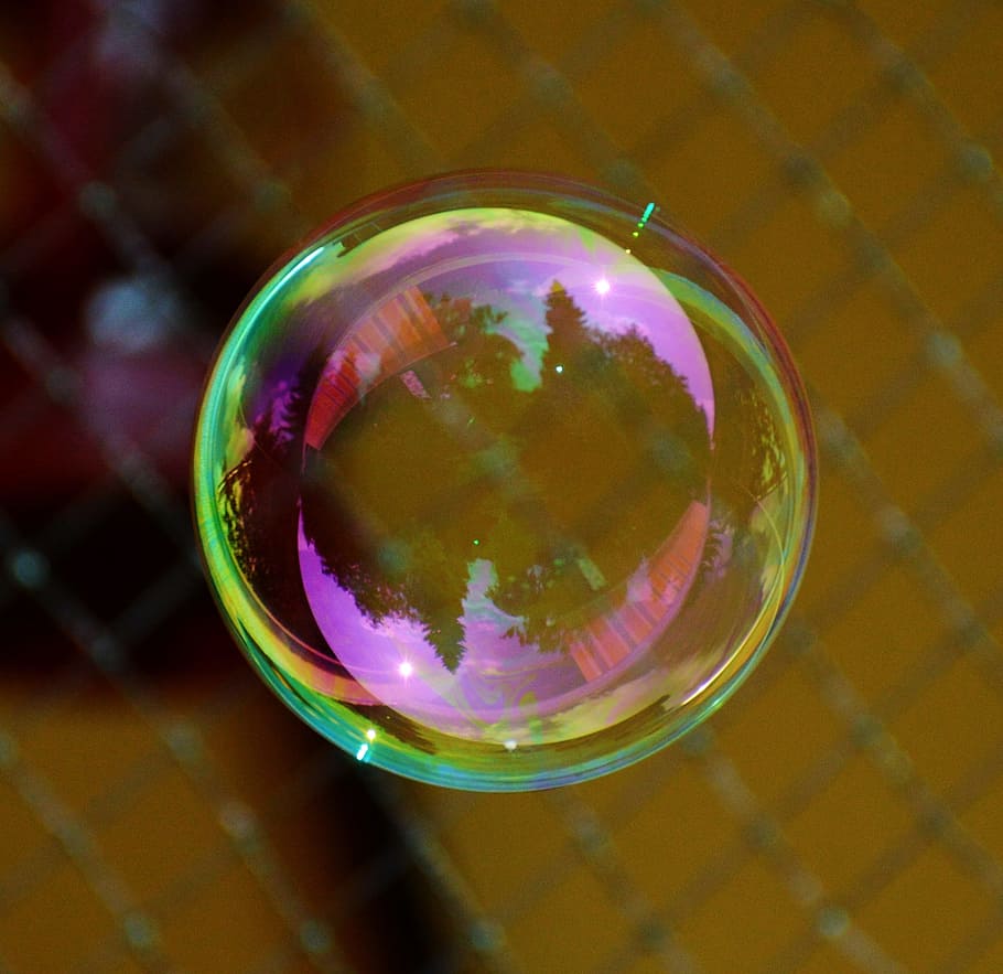 Soap Bubble, Colorful, Ball, Water, soapy water, make soap bubbles ...