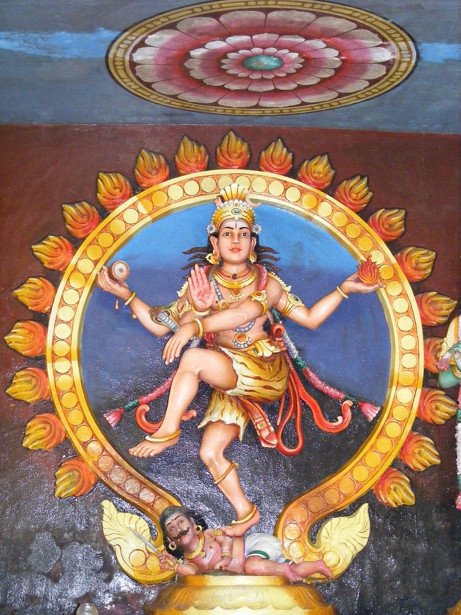 hindu deity poster, Shiva, Hindu, Goddess, Mythology, India, hindu, goddess, indian, idol, statue