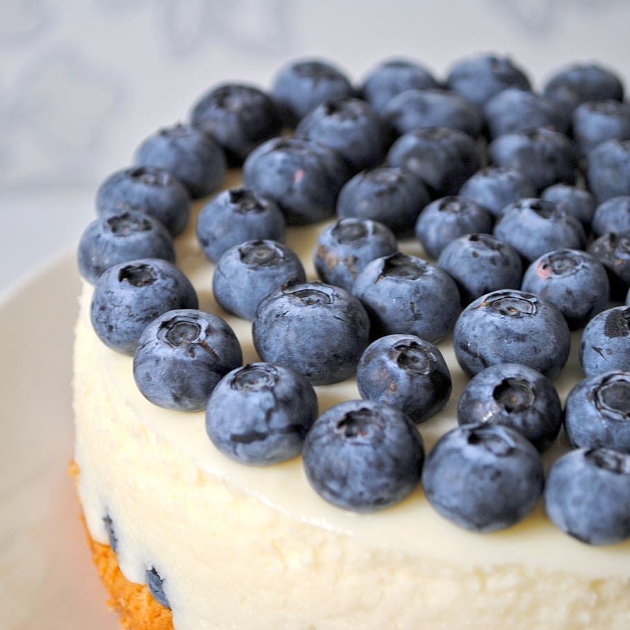 round black berries, blueberry, cheesecake, berry, berries, blackberry, blueberries, food, cake, dessert