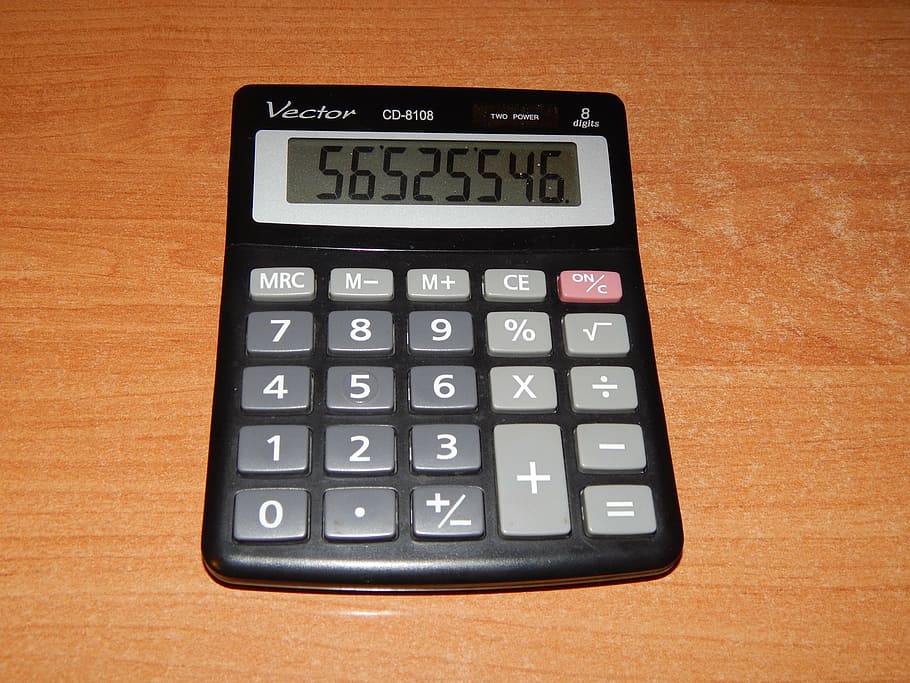 calculator, counting, the number of, digits, number, technology, communication, table, indoors, accuracy