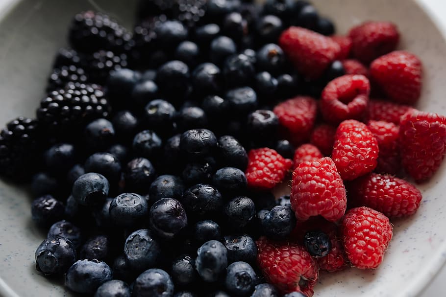blackberry, blueberry, raspberry, fruits, healthy, eco, berries, Blackberries, blueberries, raspberries
