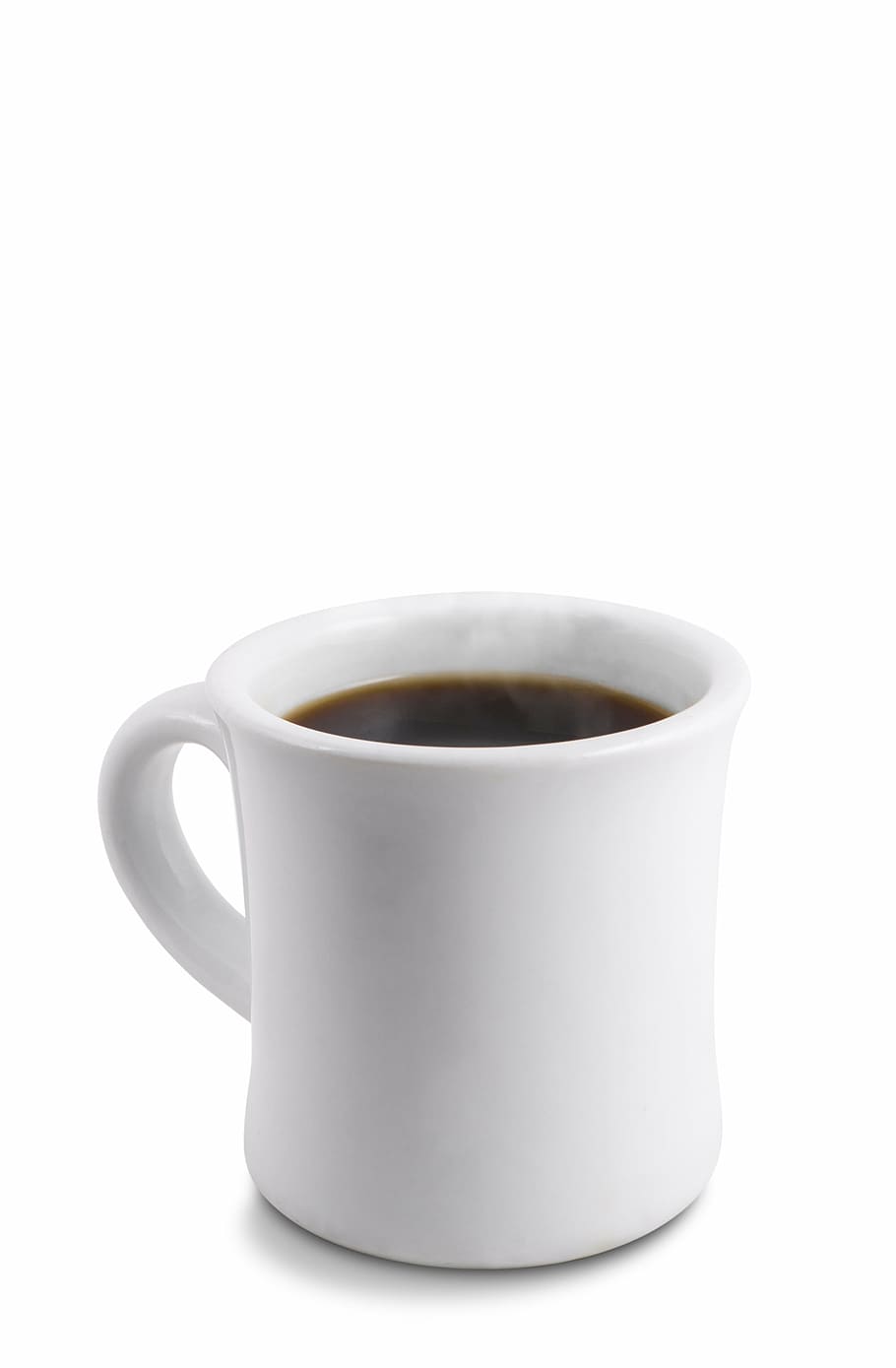 drink, cup, cafe, hot, white background, mug, studio shot, refreshment, food and drink, coffee cup