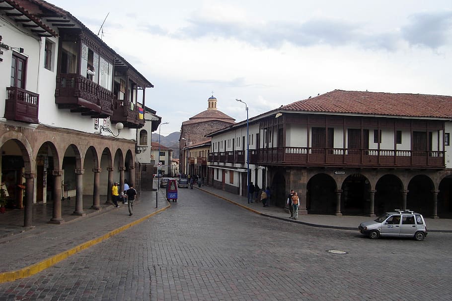 streets, city center, cusco, peru, Old, Cusco, Peru, center, city, photos, old streets
