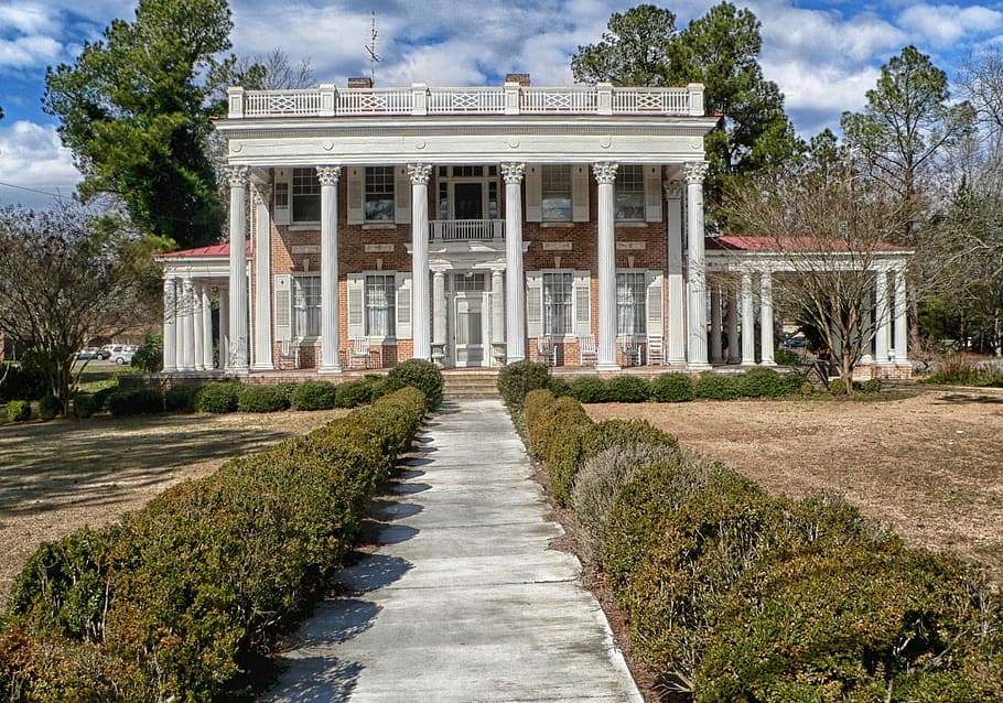 mansion manor, bishopville, south, carolina, Mansion, Manor, Bishopville, South Carolina, photos, house, public domain