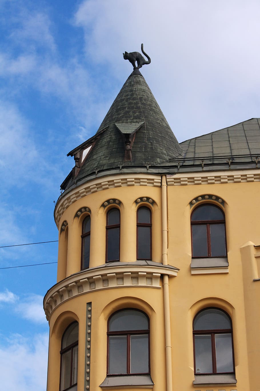 Riga, ciudad, Letonia, el techo de la torre, el ayuntamiento, arquitectura, edificio, exterior del edificio, estructura construida, vista de ángulo bajo