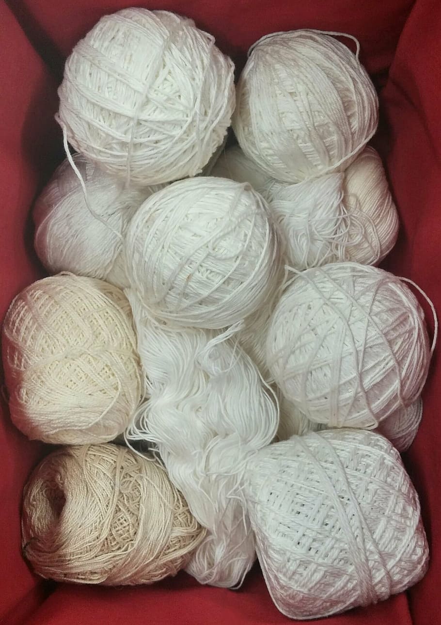 yarn, skein, wool, craft, knit, crochet, knitting, material, ball, hobby