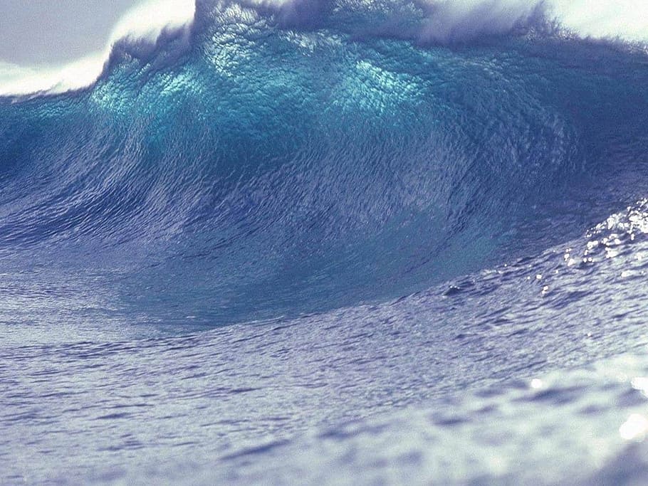 クローズアップ写真, 海の波, 昼間, 波, 水, 海, 津波, 巨大波, リスク, 力