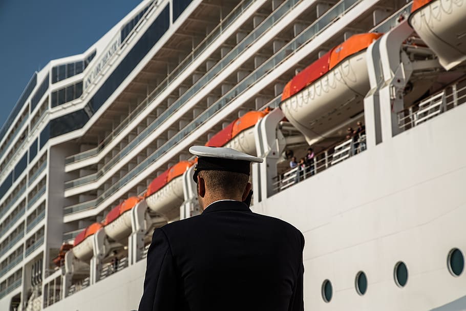 human, steward, ship, cruise, cruise ship, port, seafaring, shipping, large, ship travel
