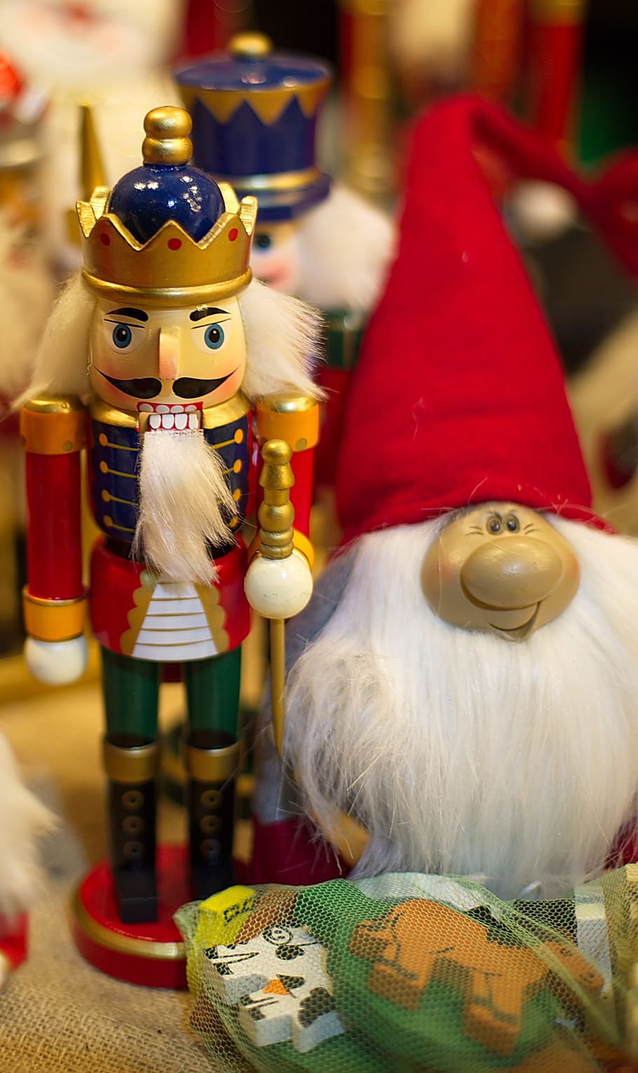 Nutcracker, Wood, Figure, Christmas, christmas market, ore mountains, decoration, craft, tooth, toy