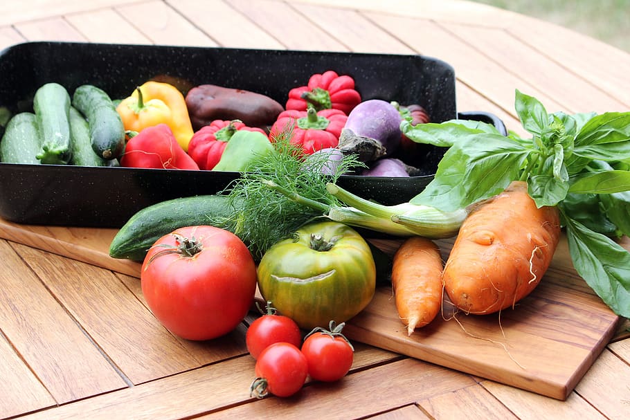 verduras, cocinar, comida, comer, saludable, fresco, nutrición, vitaminas, vegano, crudo