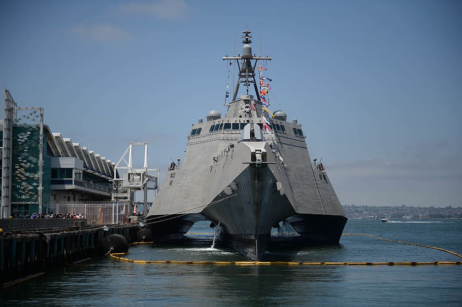 USS 가브리엘 giffords lcs 10 usn, 미국 해군, 해군, 미국, 배, 연안 전투선, 물, 항해 선박, 교통, 건축물