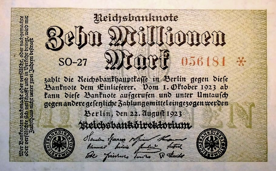 inflationsgeld, 1923, berlín, sin valor, inflación, pobreza, alemania, consecuencias de la guerra, economía, persona desempleada