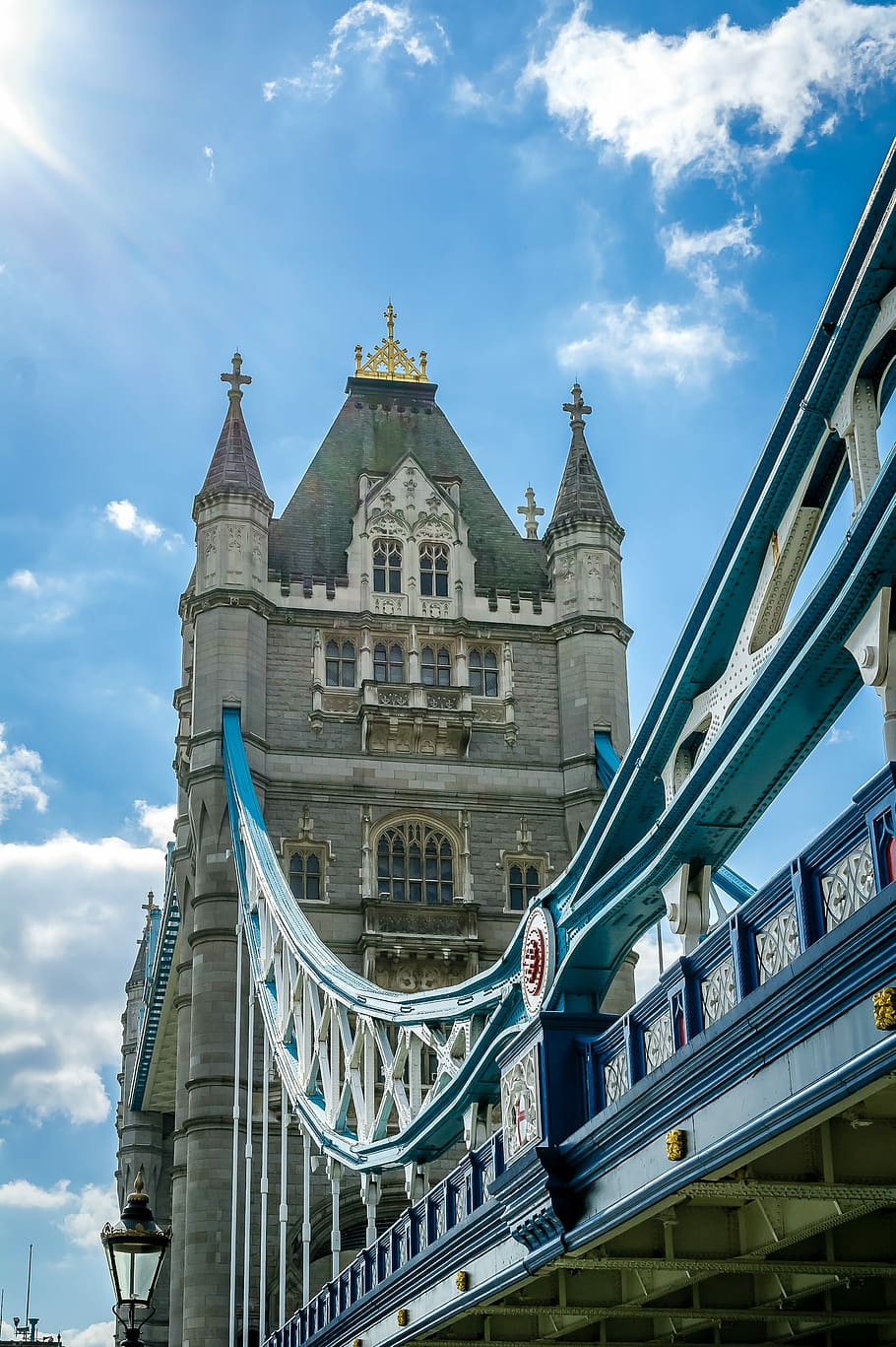 Tower Bridge, London, Bridge, Landmark, london, bridge, uk, tourism, attraction, architecture, building exterior