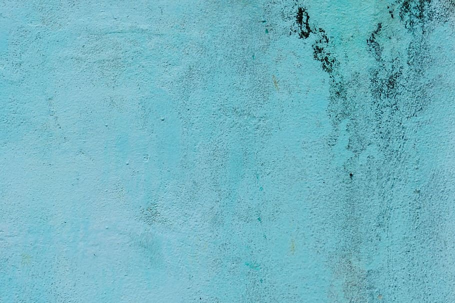 dinding, abstrak, beton, biru, cahaya, tekstur, biru muda, latar belakang, berumur, fitur dinding - bangunan