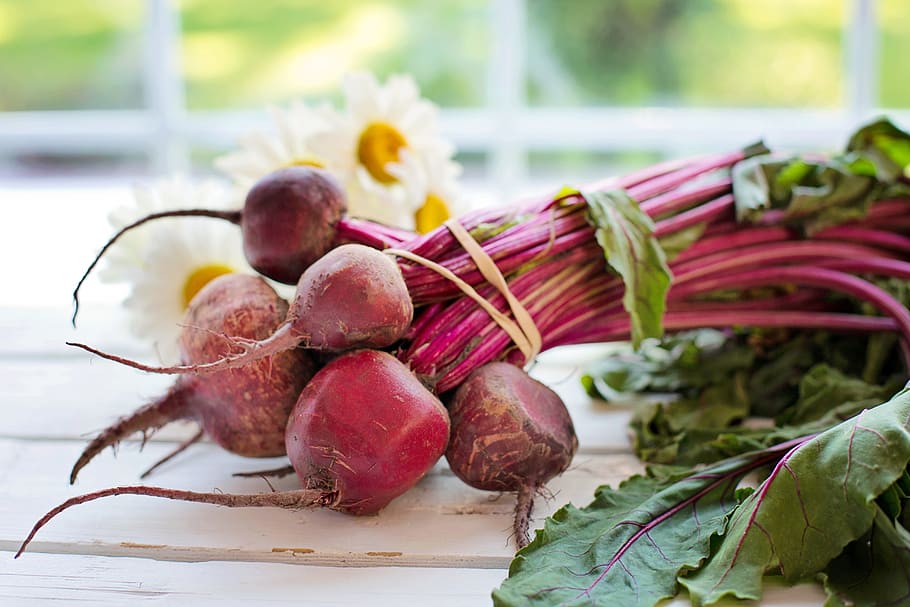 root turnips, white, wooden, surface, Vegetable, Beets, Food, Healthy, Fresh, diet