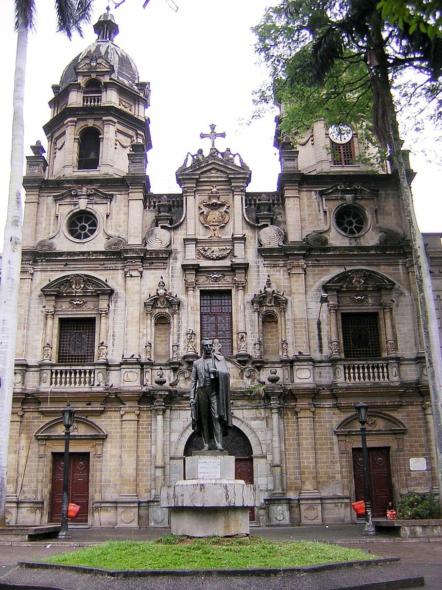 San Ignacio Church, Medellin, Colombia, architecture, building, chapel, church, colonial architecture, photos, holy