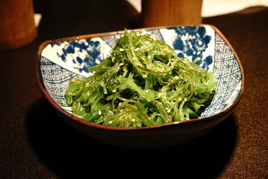 seaweed dish, china, food, seaweed, cold dishes, healthy eating, wellbeing, food and drink, vegetable, freshness