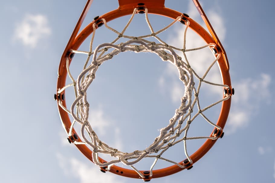 basket, hoop, basketball, game, net, court, sport, play, scoring, basketball - sport