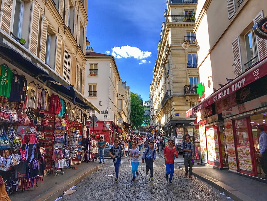 Market in Montmartre Paris