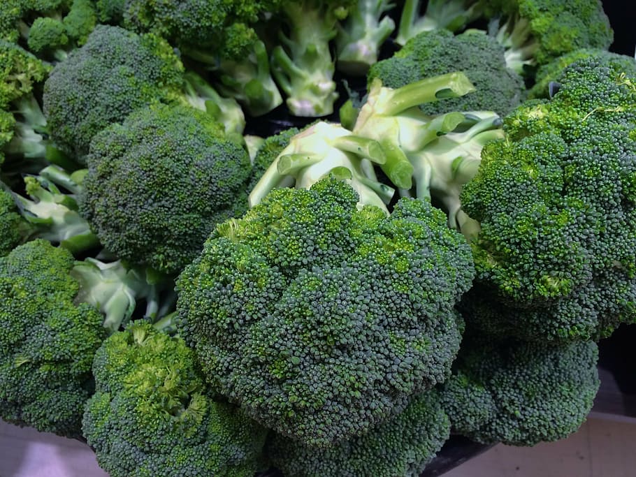 photography of broccoli, broccoli, green, young and vivacious, vivid, vegetables, department, department store, saikaya, food