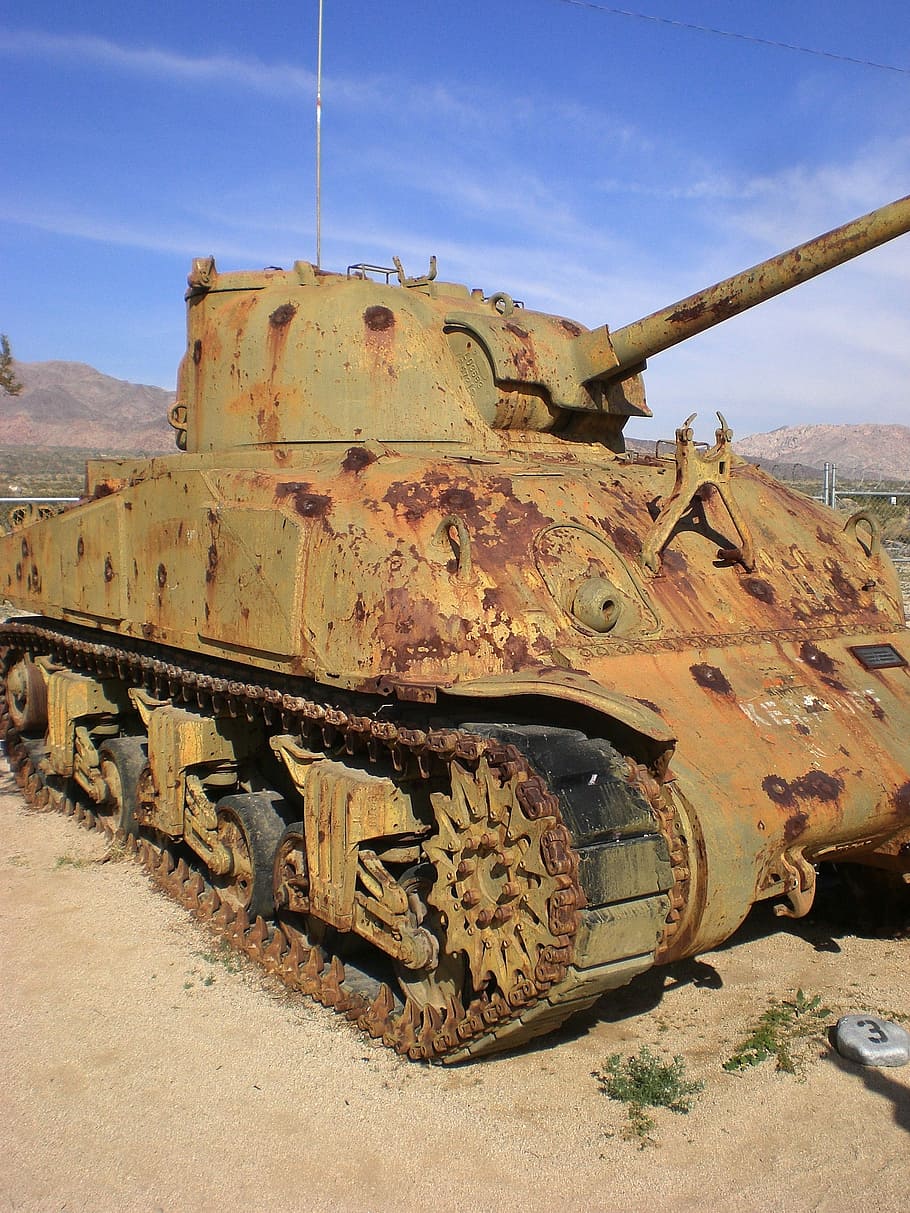 sherman tank closeup, Sherman Tank, closeup, armor, public domain, weapon, armored Tank, military, transportation, war