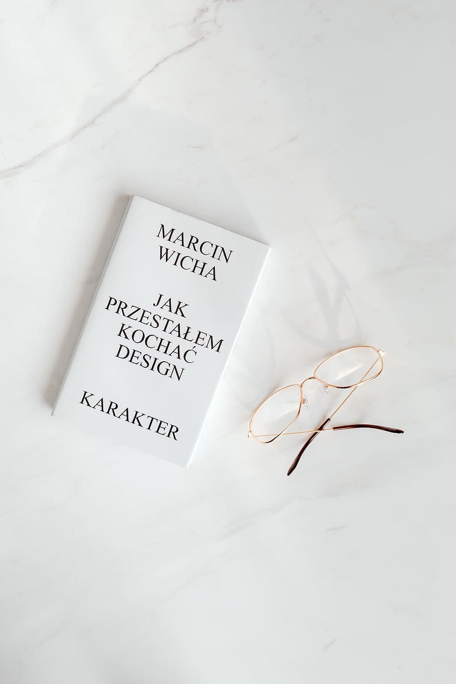 glasses, flat, flat lay, marble, white marble, read, Book, white, text, western script